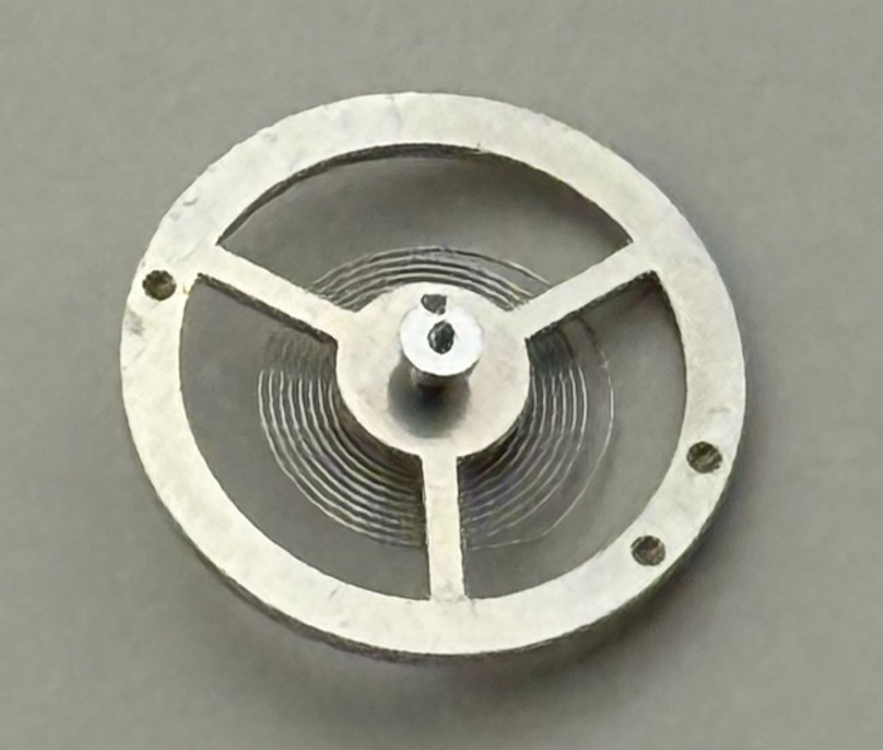 EB 8320 8321 8330 Balance Wheel Complete And Spring 6¾’’’ 1596 M Watch Movement