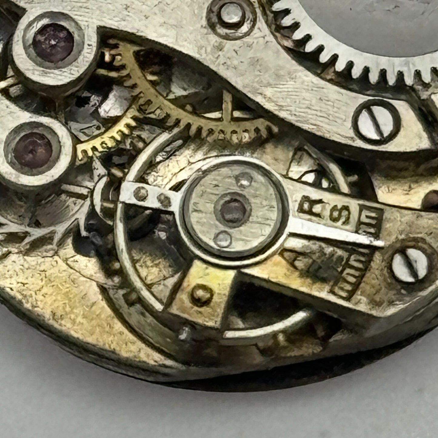 23.7mm 15 Jewels Porcelain Dial Swiss Trench Watch Movement Manual Wind PARTS