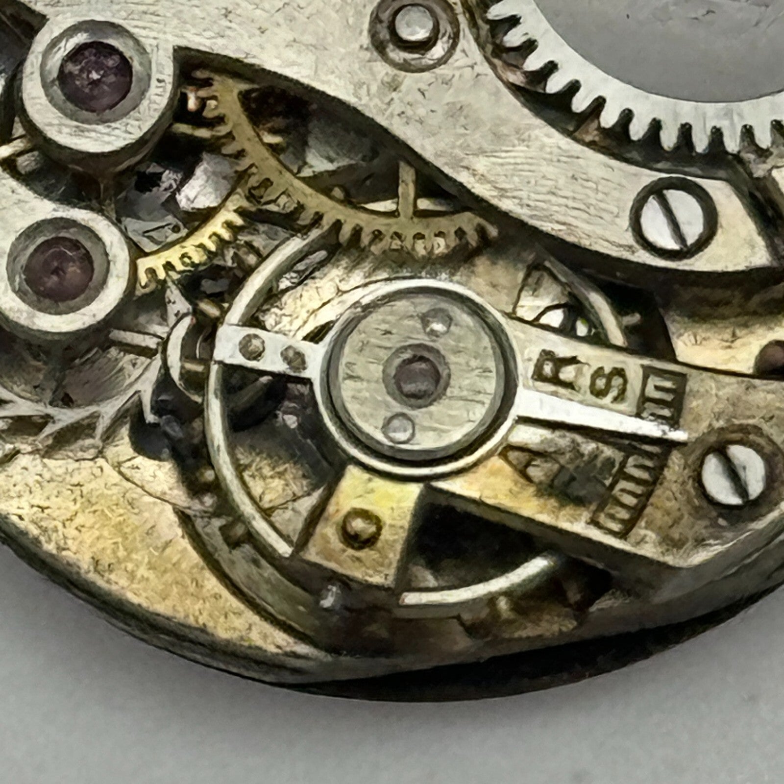 23.7mm 15 Jewels Porcelain Dial Swiss Trench Watch Movement Manual Wind PARTS