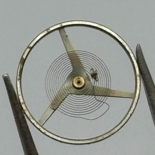 AS 1900 1906 Balance Wheel Complete And Spring Ord + Inca Watch Movement Parts