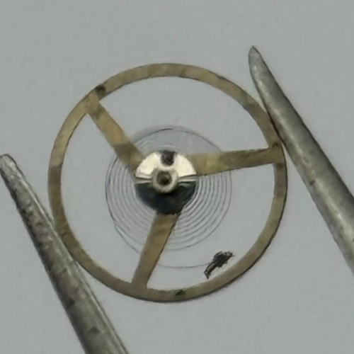 AS 1677 Balance Wheel Complete And Spring 1414 M Watch Movement Parts NOS