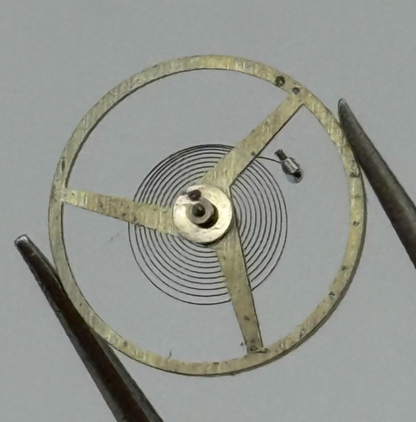 AS 1710 1814 Balance Wheel Complete And Spring 1576 M Watch Movement Parts NOS