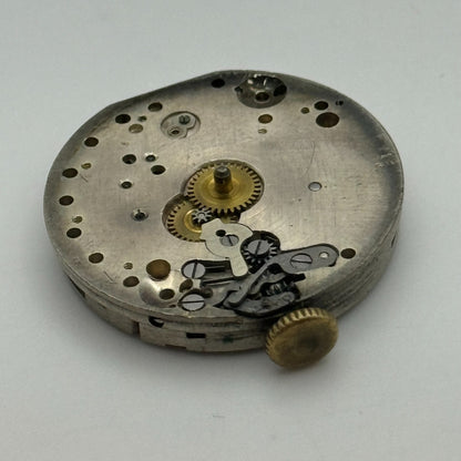 27.3mm Mens Unidentified 15 Jewels Trench Watch Movement Manual Wind Swiss PARTS