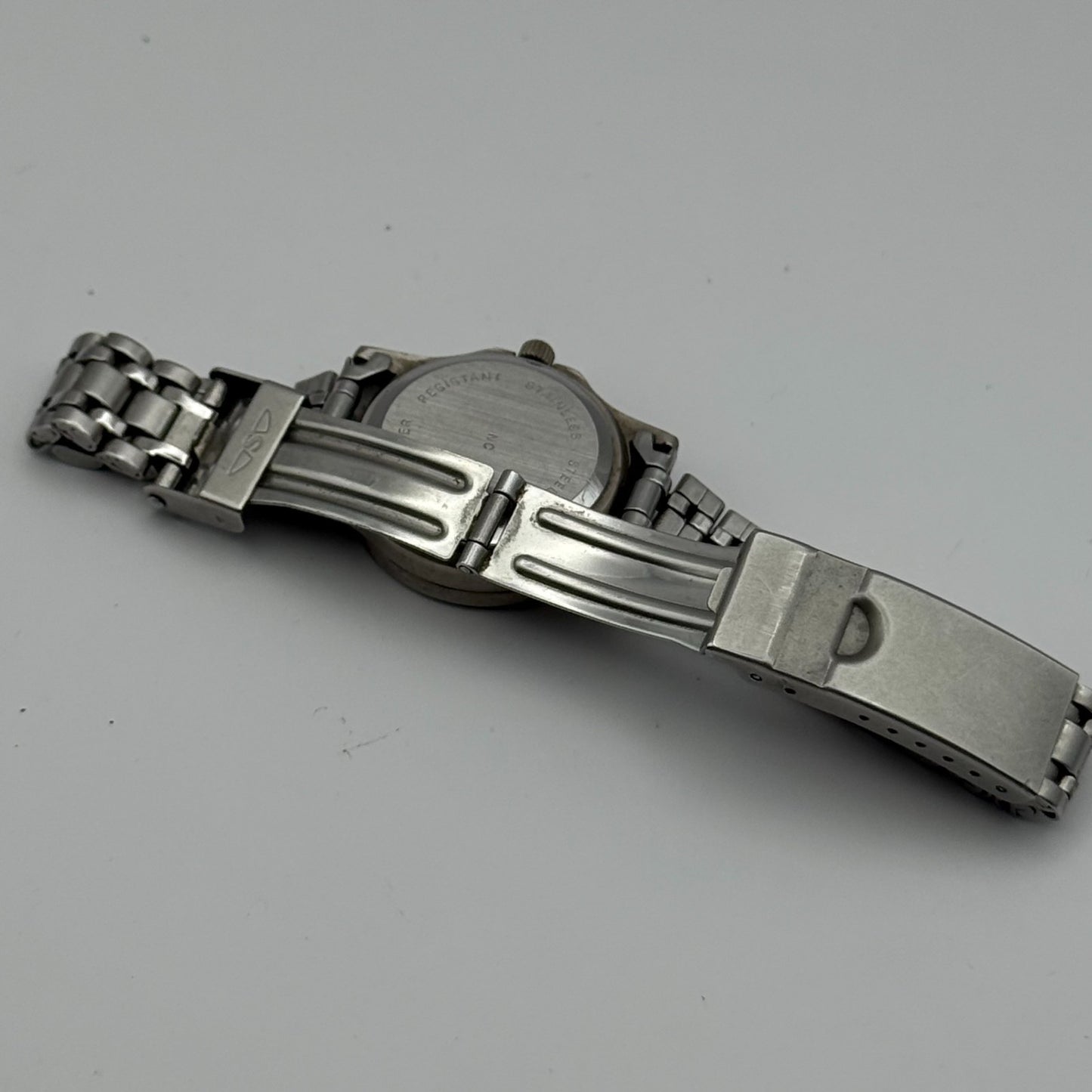 Sekonda Ladies Quartz Watch Date Dial Silver Tone Bracelet Working 28mm