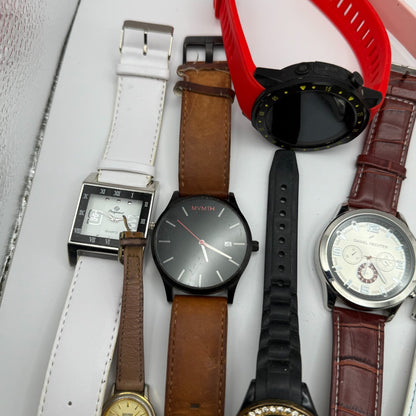 Bundle Of 15 Quartz Watches Job Lot Modern / Vintage Untested Parts / Repair