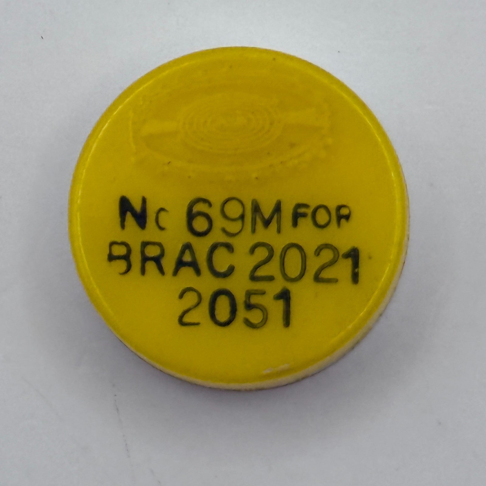 Brac 2021 2051 Balance Wheel Complete And Spring 69 M Watch Movement Parts NOS