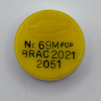 Brac 2021 2051 Balance Wheel Complete And Spring 69 M Watch Movement Parts NOS