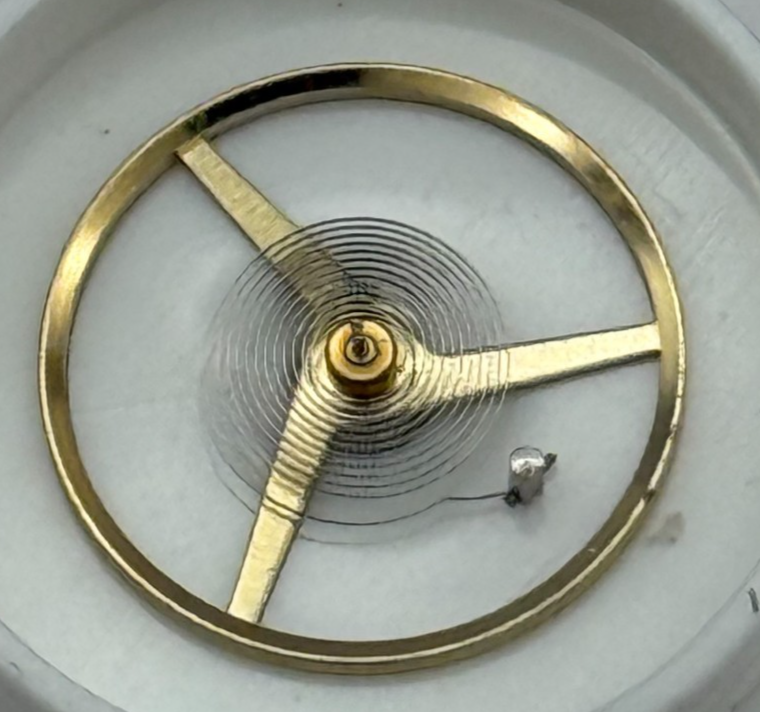 ST 96 Balance Wheel Complete And Spring 11½’’’ Ord + Inca Watch Movement Parts 