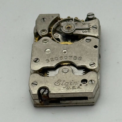 1930 Vintage 18/0s Elgin 488 Model 1 American Watch Movement PARTS REPAIR SPARES