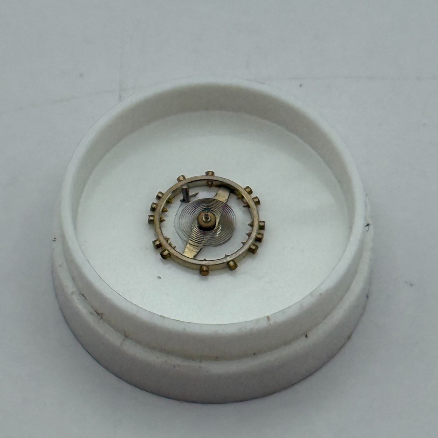 AS 1977-2 Balance Wheel Complete And Spring  1831 M Watch Movement Parts NOS