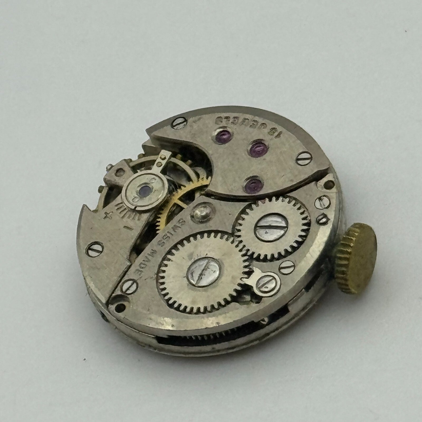 18.5mm Rotary Ladies AS Manual Wind Swiss 15 Jewels Watch Movement Vintage PARTS