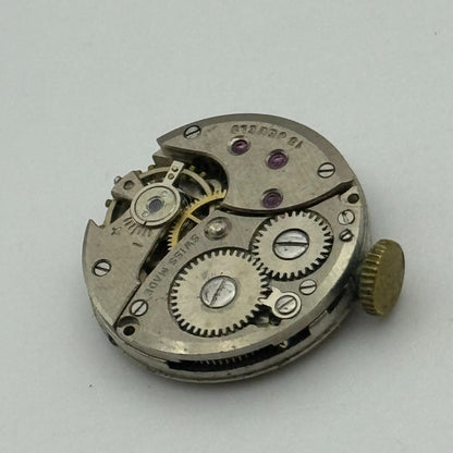 18.5mm Rotary Ladies AS Manual Wind Swiss 15 Jewels Watch Movement Vintage PARTS