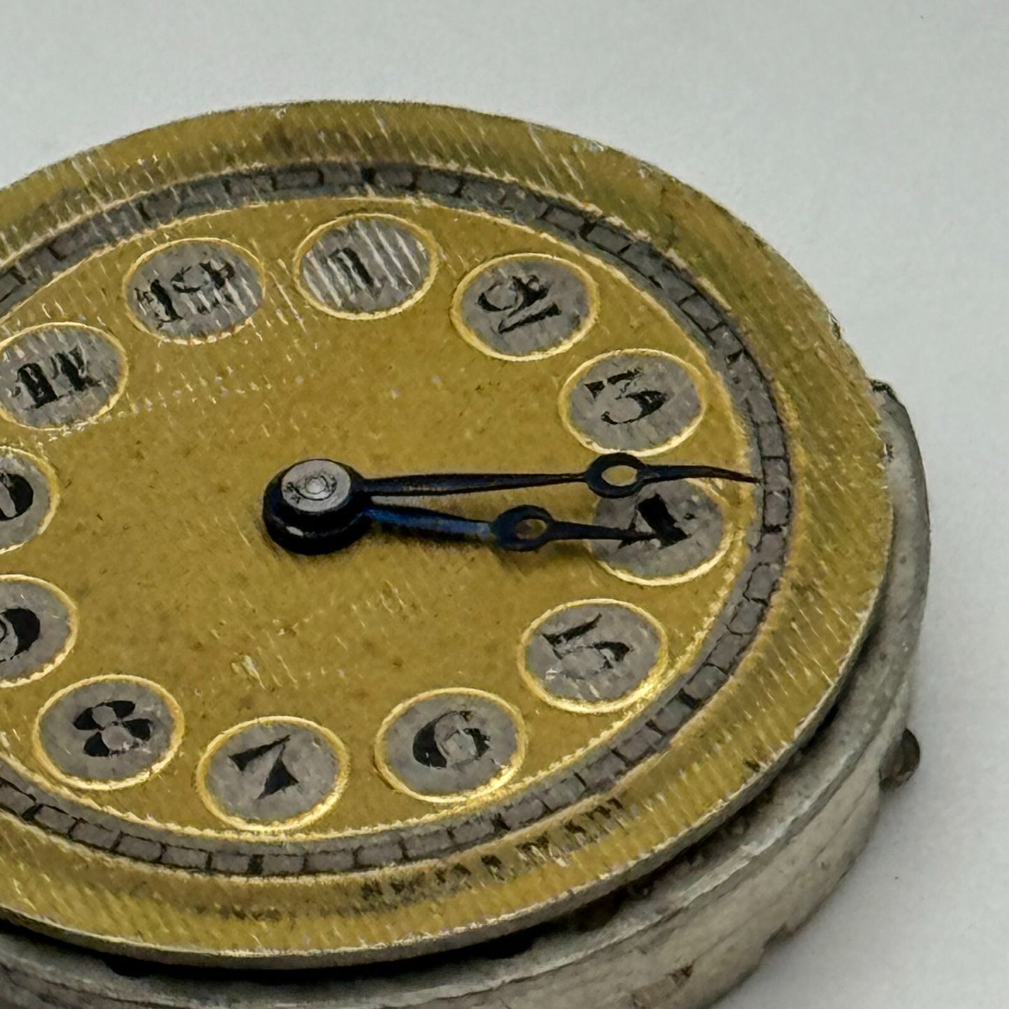 23.6mm Buren A Grand Prix 10 1/2N Manual Wind Swiss Watch Movement PARTS SPARES