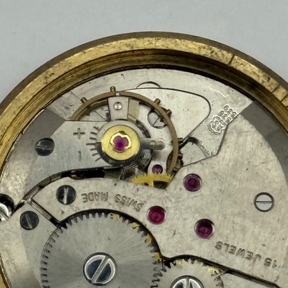 Avia AS 1538 1539 Watch Movement Running Manual Wind Vintage Parts Repair 31mm