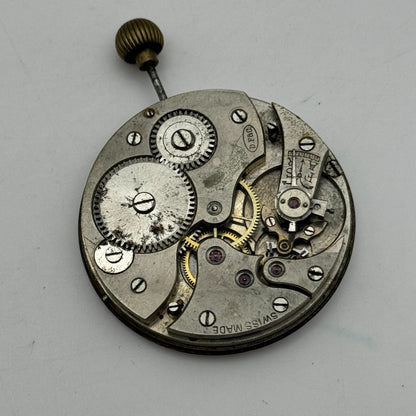 42.9mm Open Face E Grimes & Co Dimier Freres & Cie DF&C Pocket Watch Movement