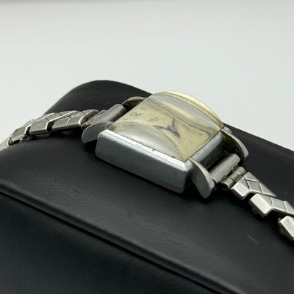 17mm Running Enicar Swiss Stainless Steel Ladies Vintage Manual Wind Watch PARTS