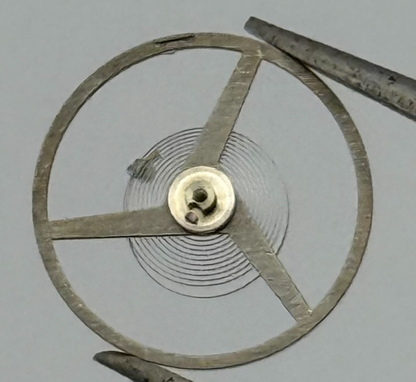 ETA 2390 2401 Balance Wheel Complete And Spring 616 M Watch Movement Parts 