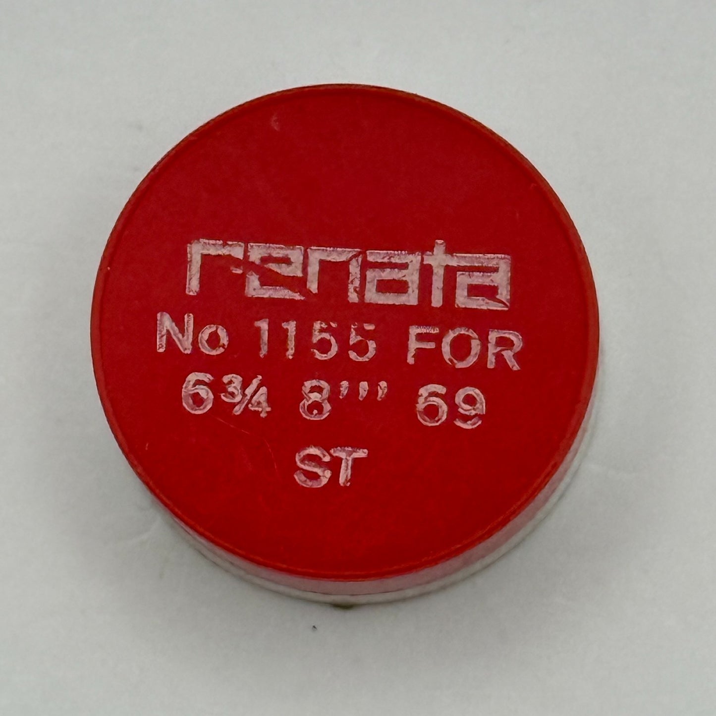 ST 69 Balance Wheel Complete And Spring 6 3/4–8’’’ 1155 Watch Movement Parts