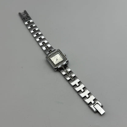 19mm Working Ladies Sekonda 4738 Jewelled Silver Tone Japan Quartz Watch 6 Inch