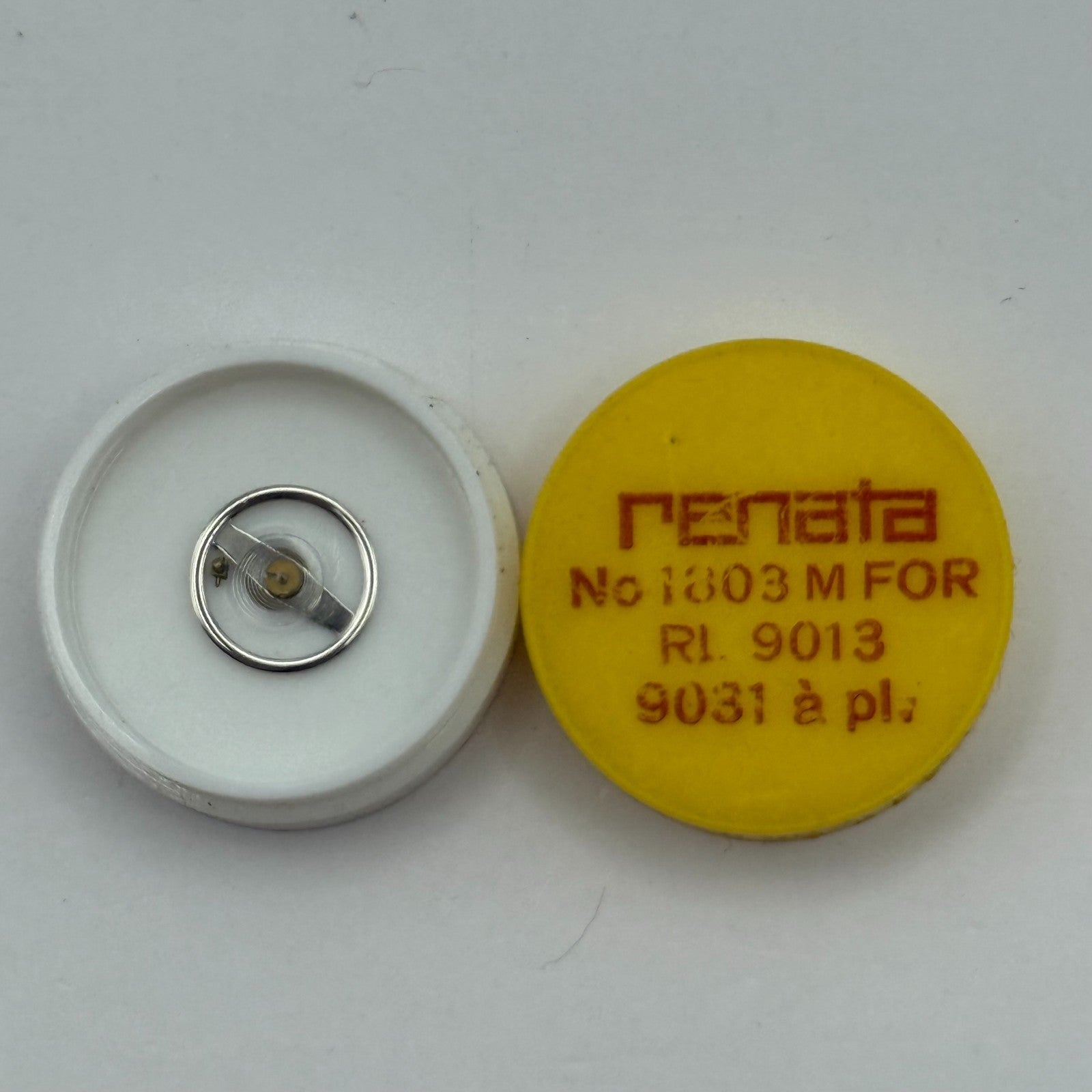 RL 9013 9031 Balance Wheel Complete And Spring 1803 M Watch Movement Parts 