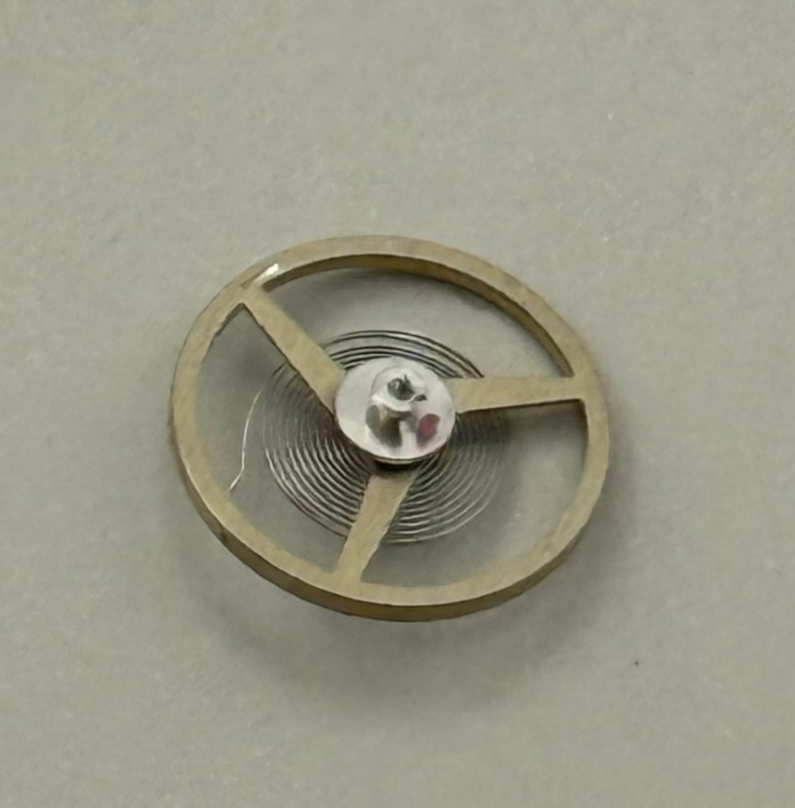 AS 1677 Balance Wheel Complete And Spring Inca 1224 M Watch Movement Parts