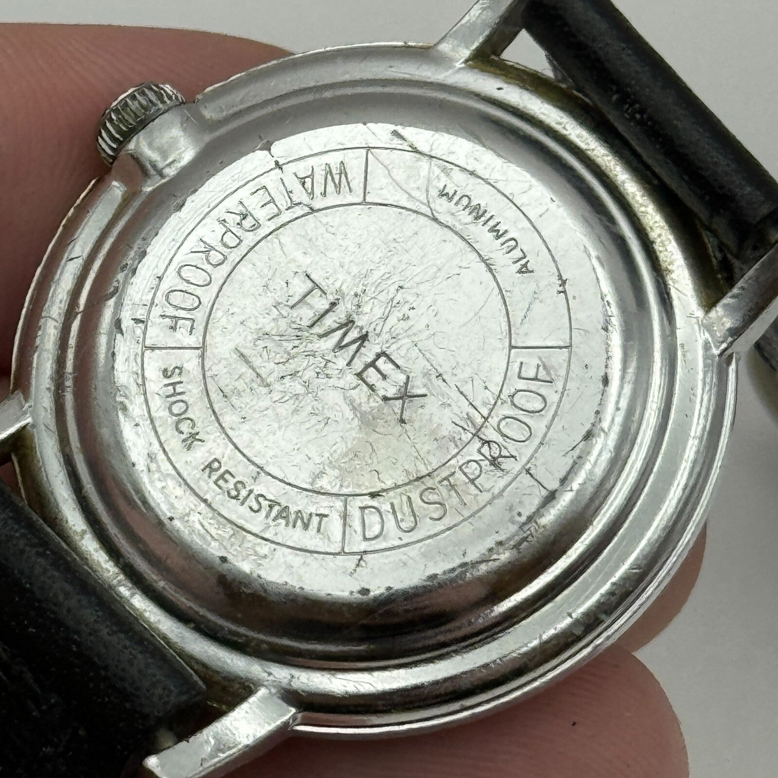 34mm Men’s Vintage Timex GB Made Waterproof Dustproof Aluminium Watch PARTS