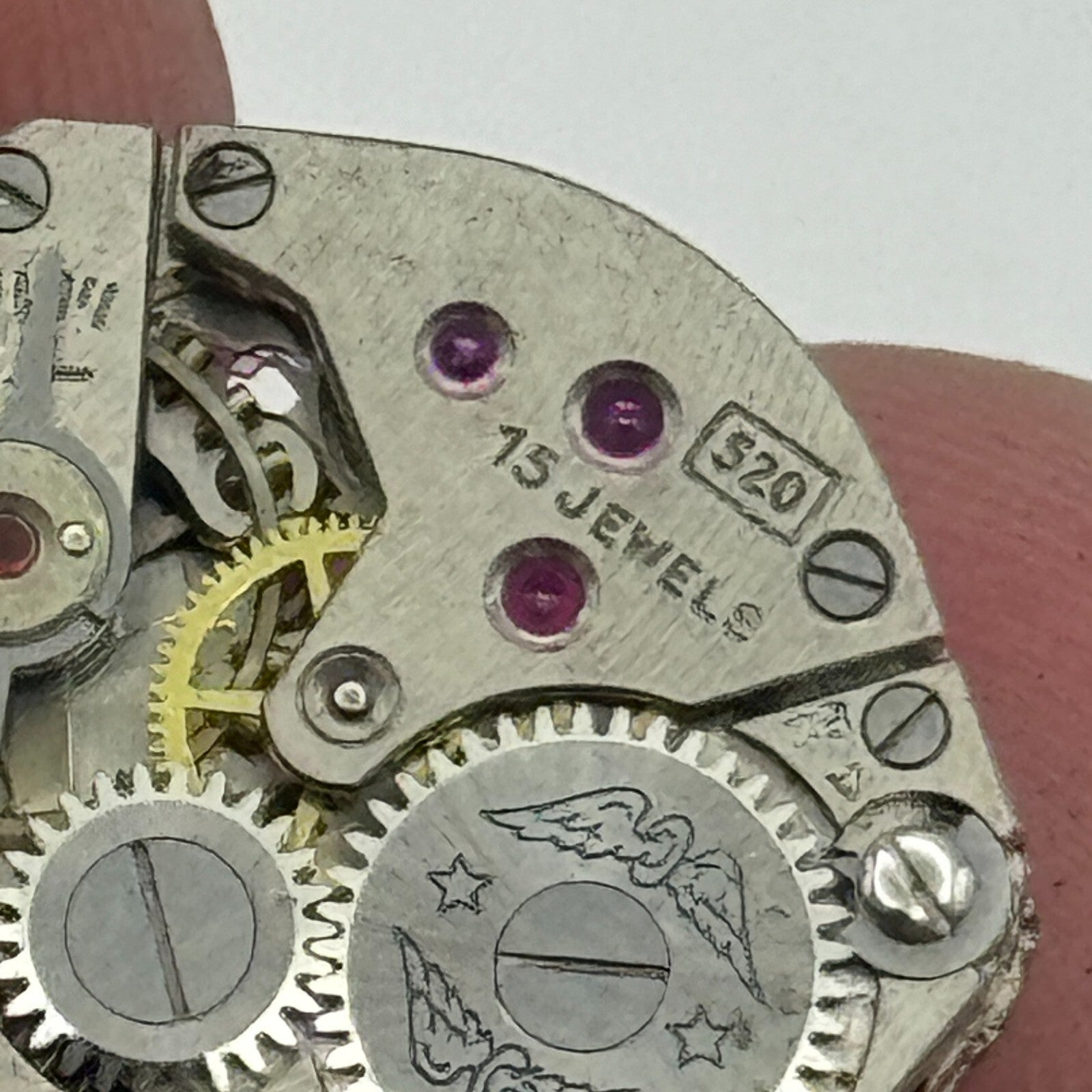 15.1mm Ladies Rotary 520 MD 15 Jewels Manual Wind Swiss Watch Movement PARTS