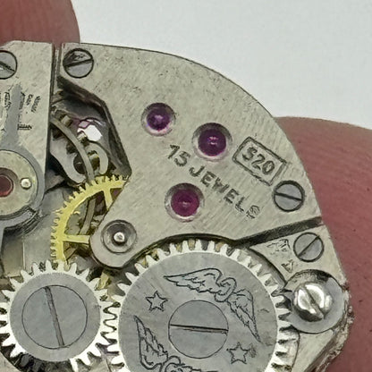 15.1mm Ladies Rotary 520 MD 15 Jewels Manual Wind Swiss Watch Movement PARTS