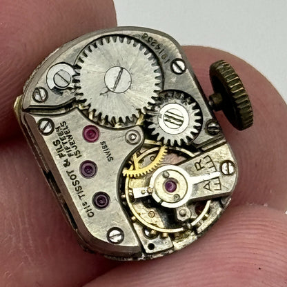 13.5mm Tissot 13.6 Swiss 15 Jewels Manual Wind Ladies Watch Movement PARTS