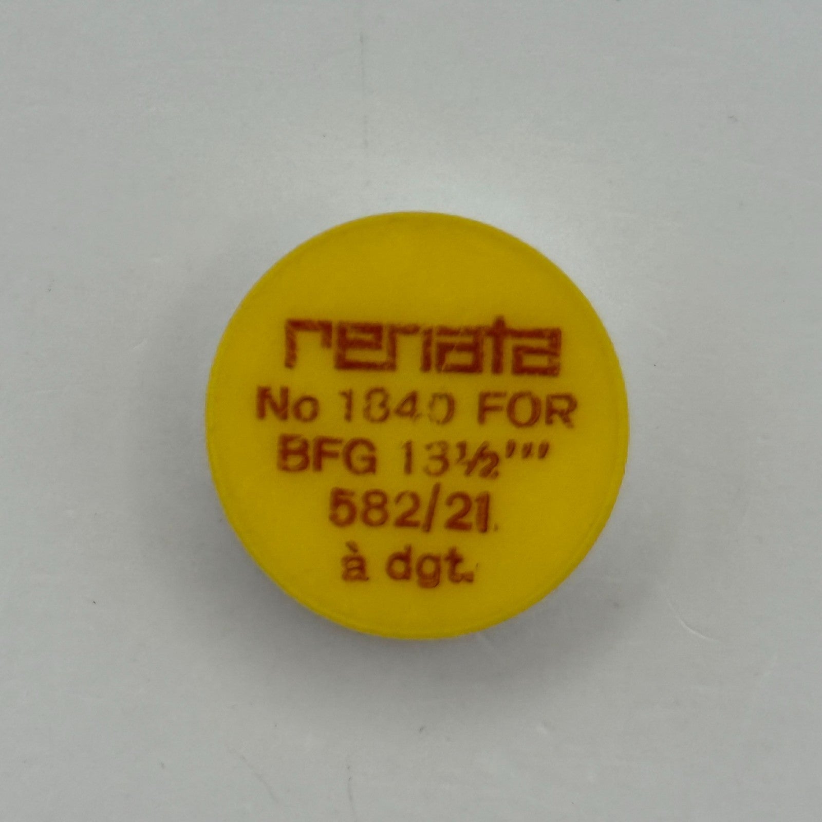 BFG 582/21 Balance Wheel Complete And Spring 13½’’’ 1840 Watch Movement Parts 