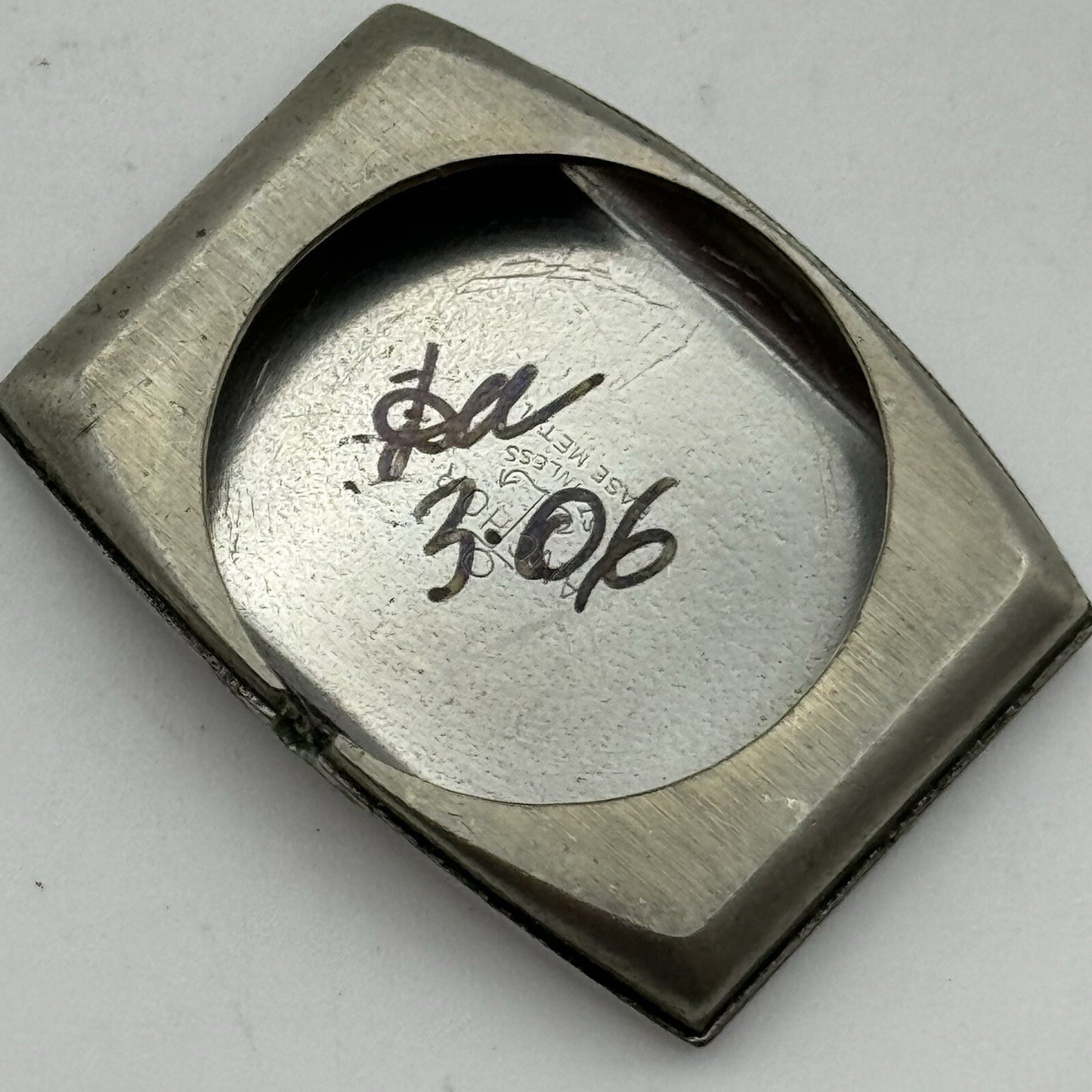 24mm RUNNING Gruen Precision 115 Curved Art Deco Tank Watch Vintage TO RESTORE