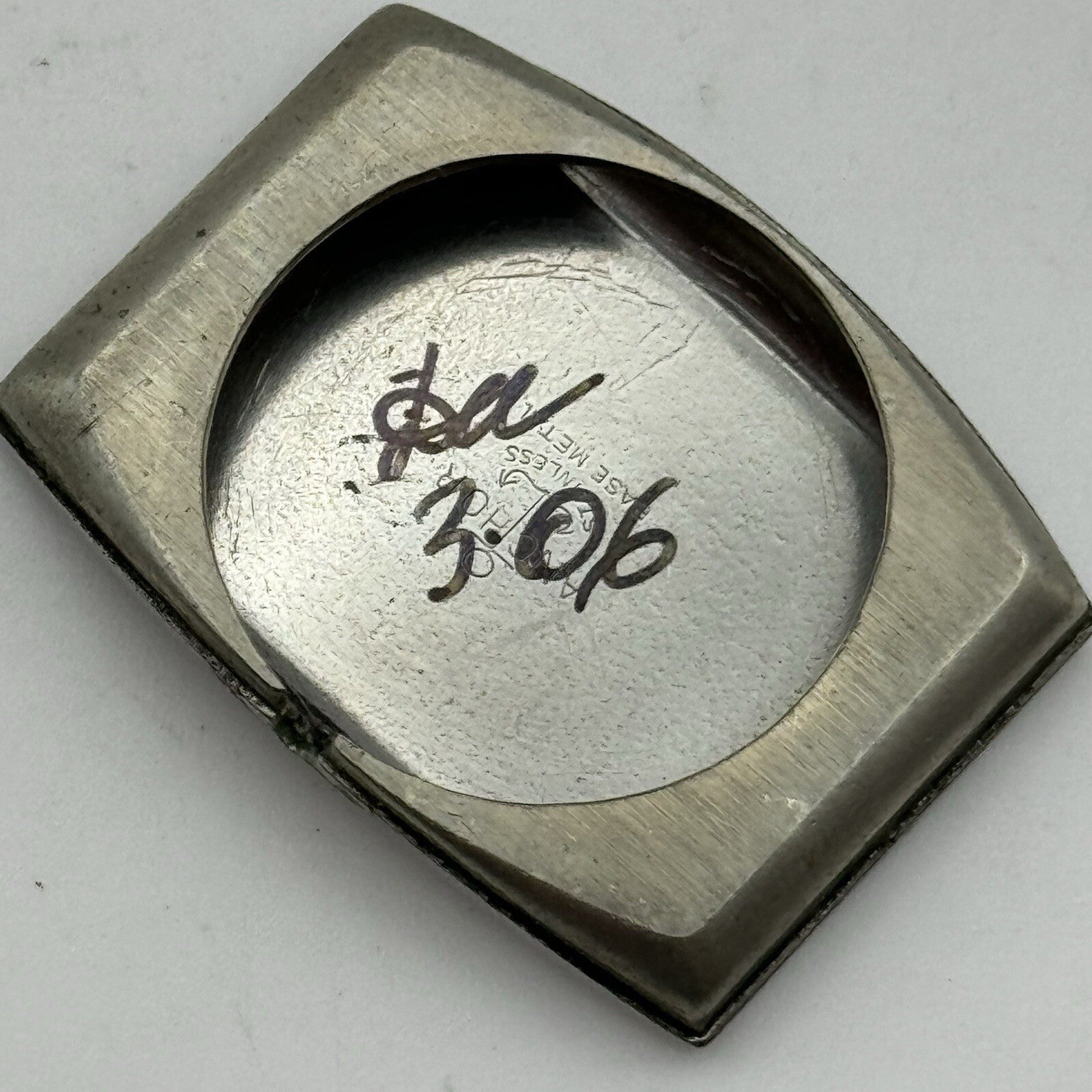 24mm RUNNING Gruen Precision 115 Curved Art Deco Tank Watch Vintage TO RESTORE