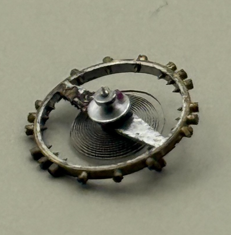 AS 341 Balance Wheel Complete And Spring 10½’’’ Renata 18 Watch Movement Parts
