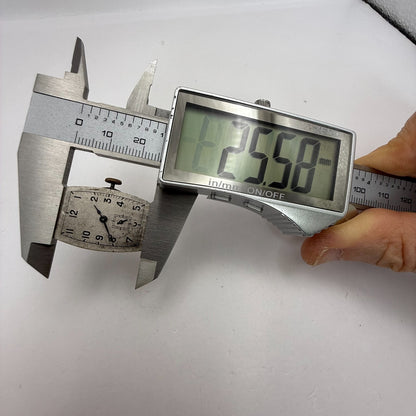 18.5mm Vintage Cyma Tavannes 836 Swiss Manual Wind Watch Movement PARTS REPAIR