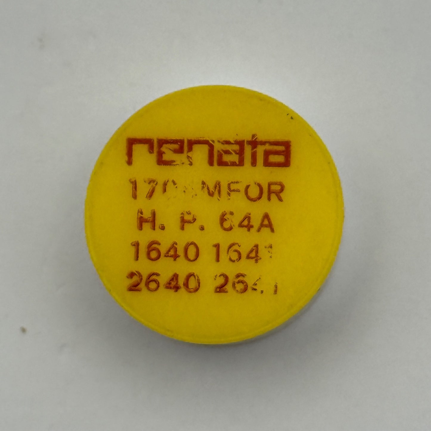 H.P. 64A 1640 1641 2640 2641 Balance Wheel Complete And Spring Watch Parts