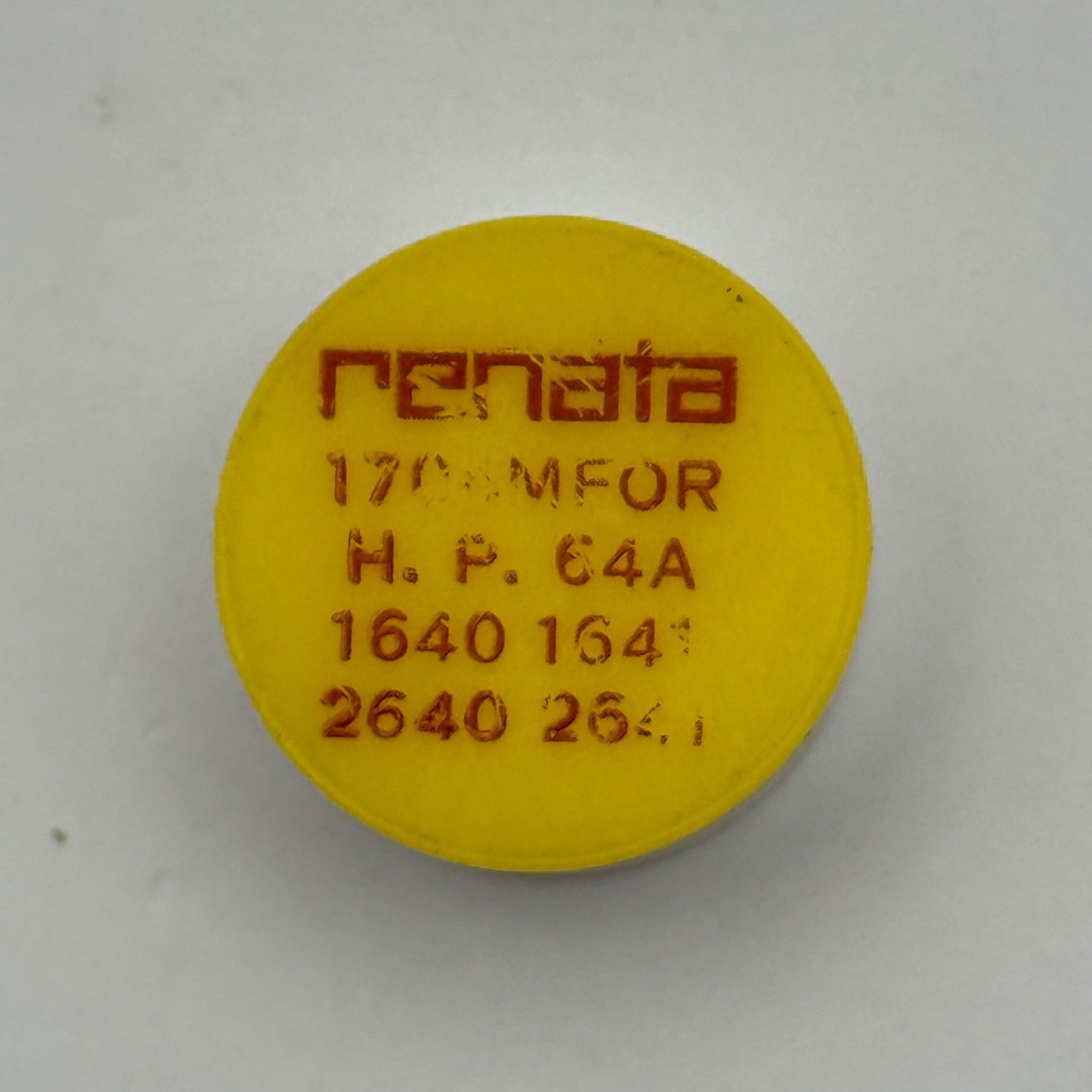 H.P. 64A 1640 1641 2640 2641 Balance Wheel Complete And Spring Watch Parts