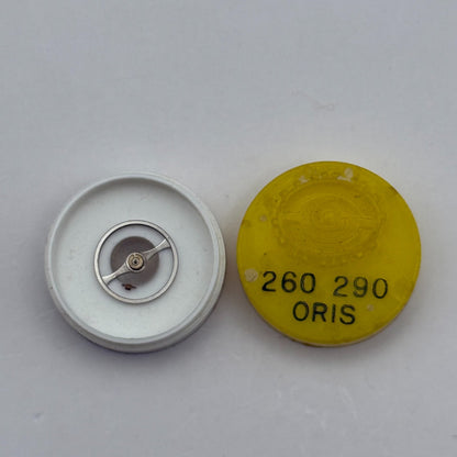 Oris 260 290 Balance Wheel Complete And Spring 260 Watch Movement Parts NOS 