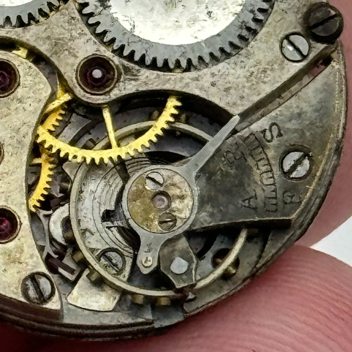 23.6mm Balance Intact 16 Jewels Swiss Vintage Manual Wind Watch Movement PARTS