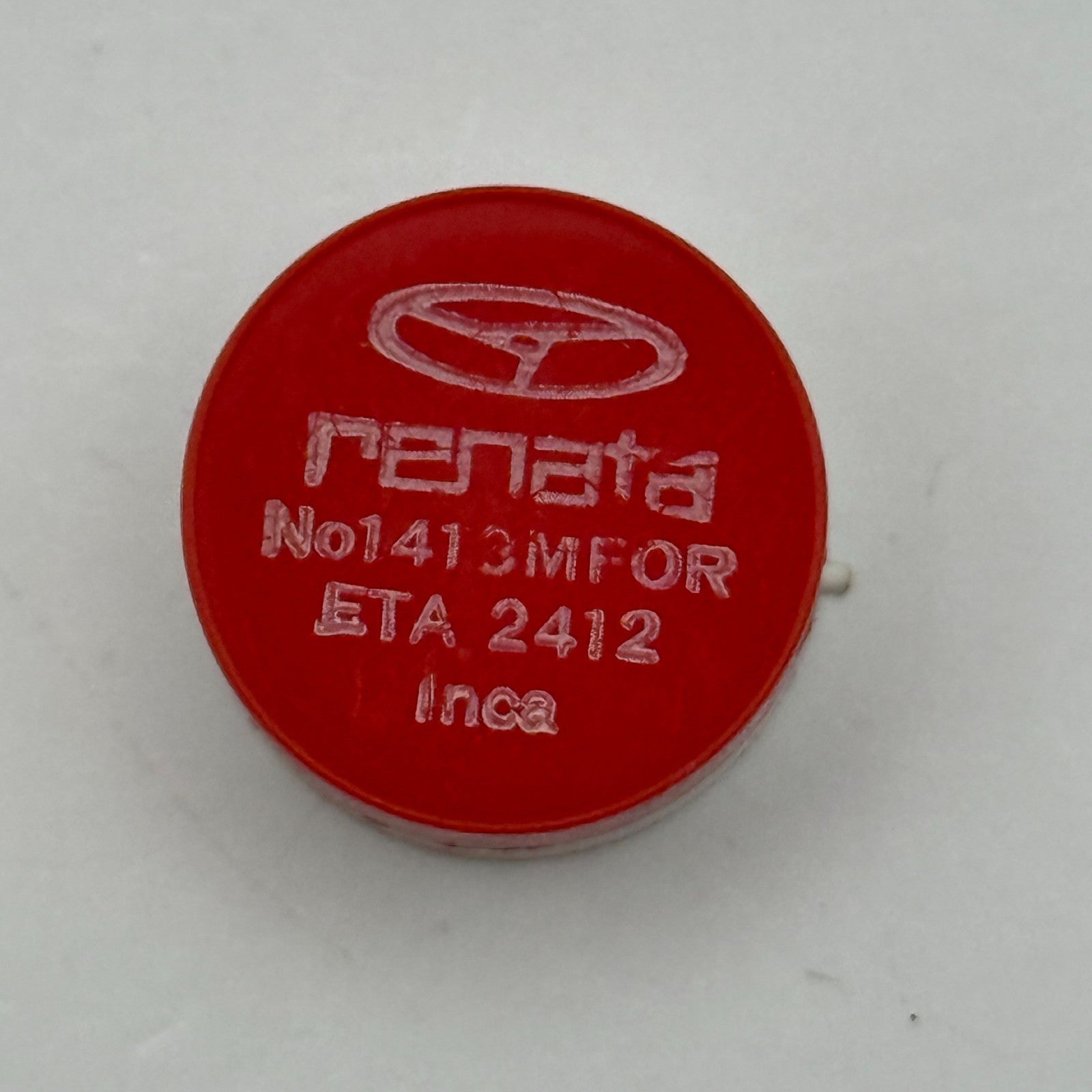 ETA 2412 Balance Wheel Complete And Spring  1413 M Watch Movement Parts 