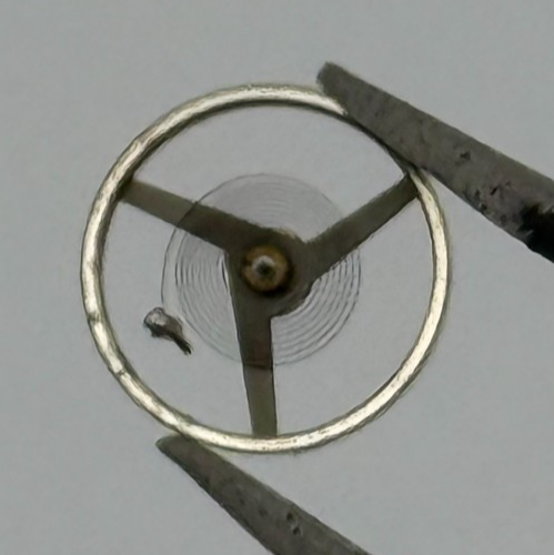 Felsa 4020 4025 Inca Balance Wheel Complete And Spring Watch Movement Parts