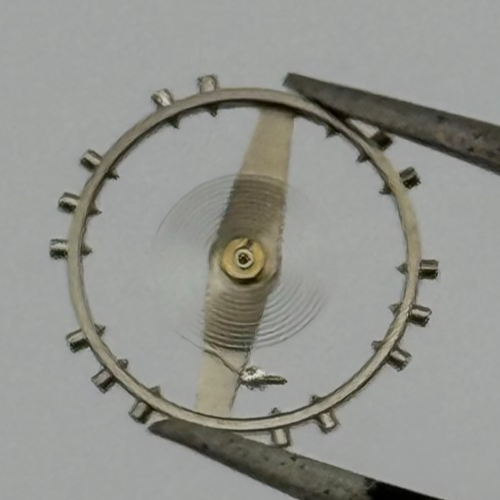 ETA 2450 2452 2472 Balance Wheel Complete And Spring 1676 M Watch Movement Parts