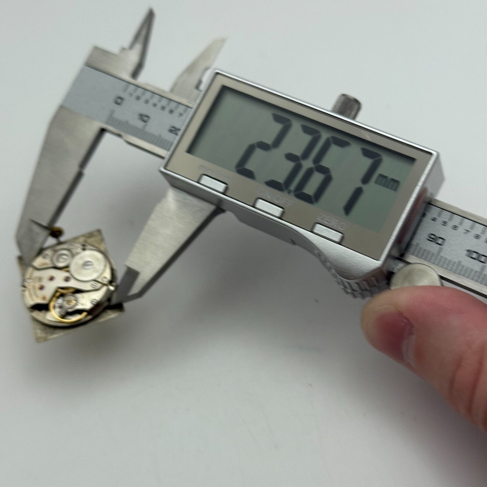 21.9mm Running Vintage Zodiac Cal 52 Favre Leuba Watch Movement PARTS REPAIR