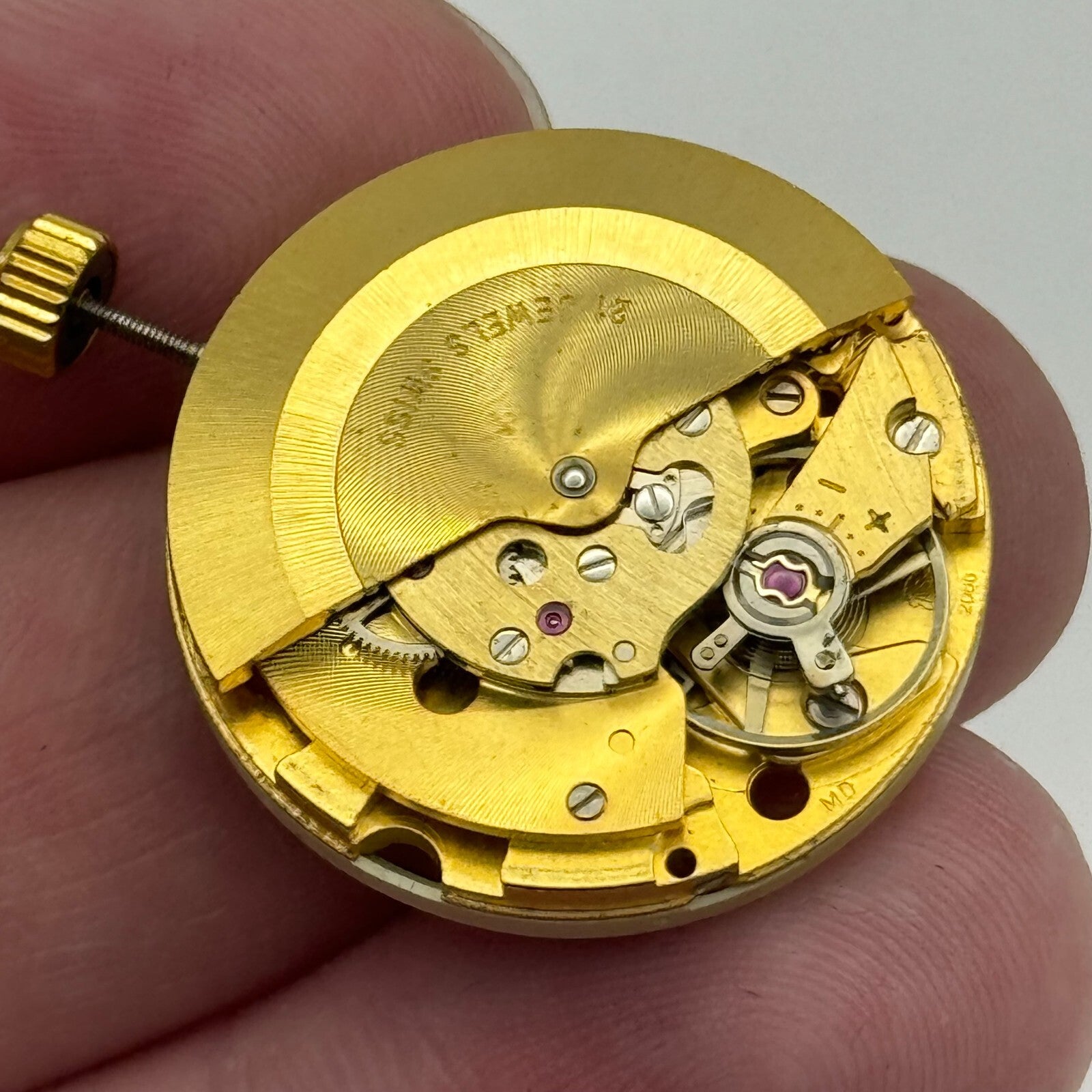 26mm Men's AS 2066 Automatic 15 Jewels Vintage Swiss Watch Movement PARTS SPARES