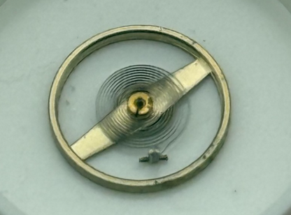 FHF 60 Balance Wheel Complete And Spring 5 3/4 - 8''' 200 M Watch Movement Parts