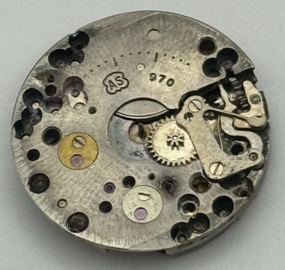 19.7mm Norman AS 970 A Schild Manual Wind 17 Jewels Swiss Watch Movement PARTS