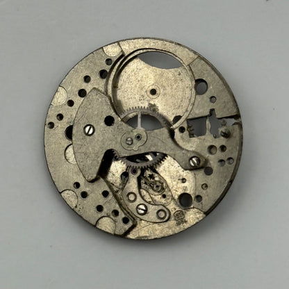 ST 1696 Watch Movement Manual Wind Vintage Incomplete Swiss Parts Repair 25.8mm
