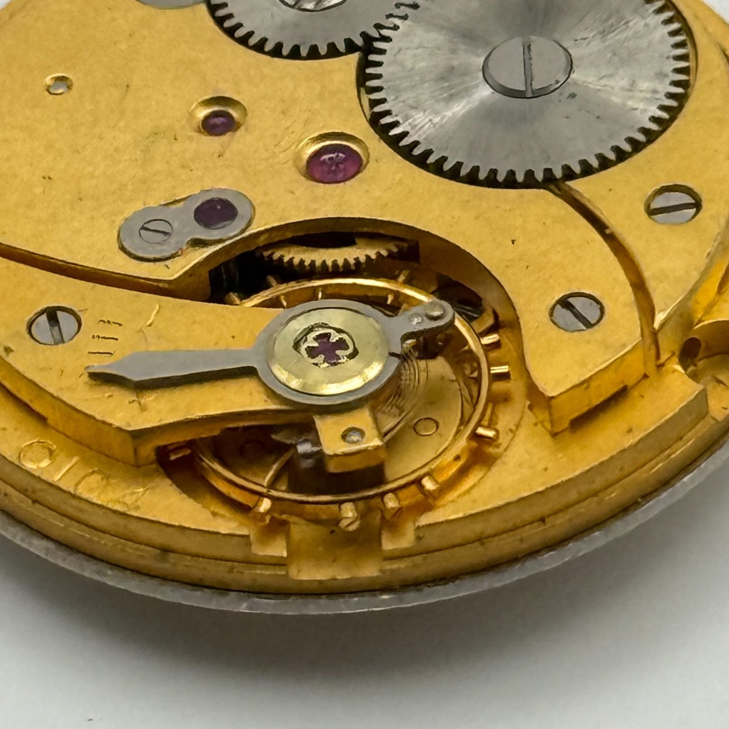 Smiths Imperial Cal 0104 Watch Movement Manual Wind Vintage Parts Repair 27.2mm