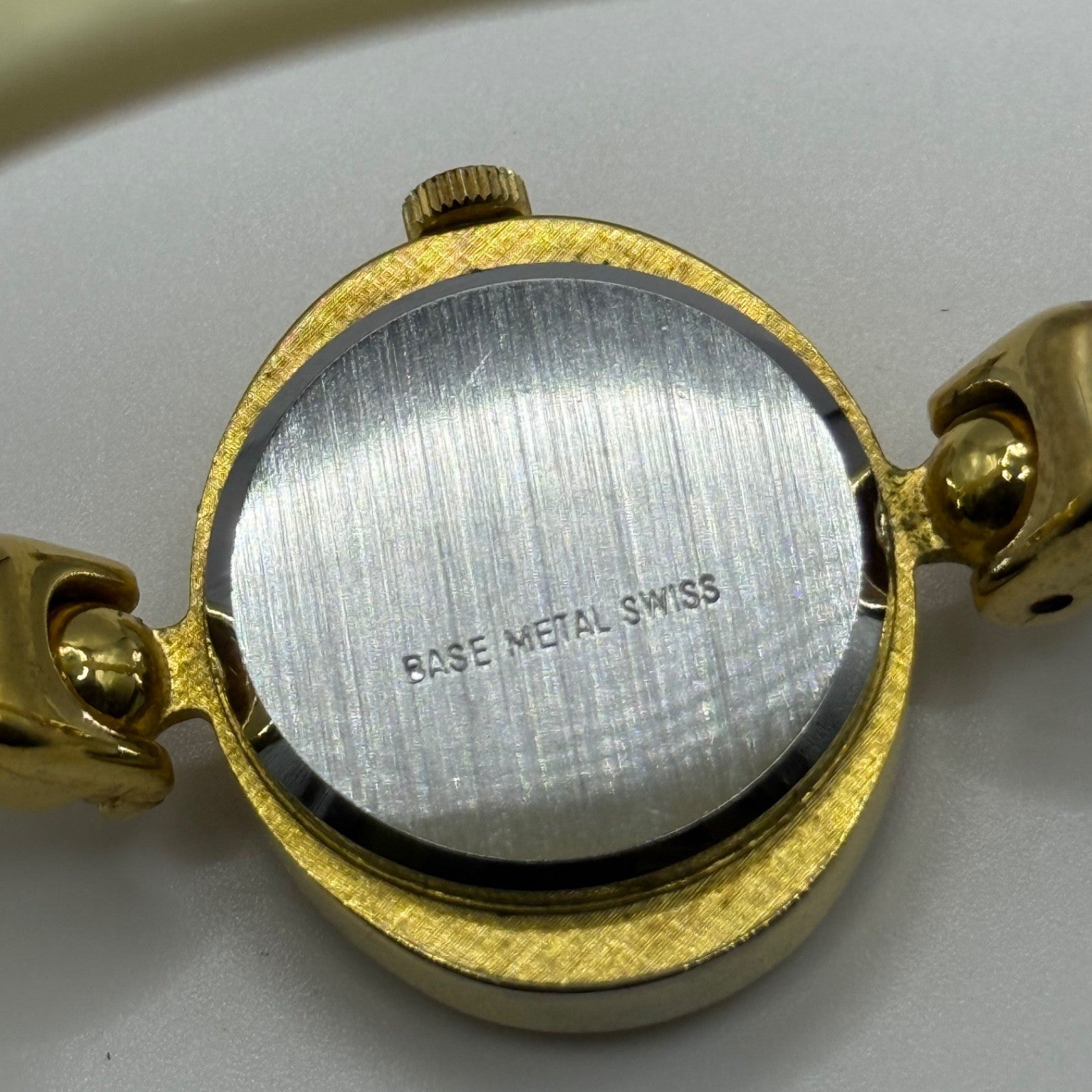 31mm Vintage Lucerne Swiss Gold Plated Manual Wind Bangle Watch PARTS / REPAIR