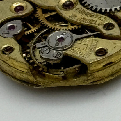 19.8mm Mappin 18 Jewels Sub Seconds Manual Wind Trench Watch Movement PARTS