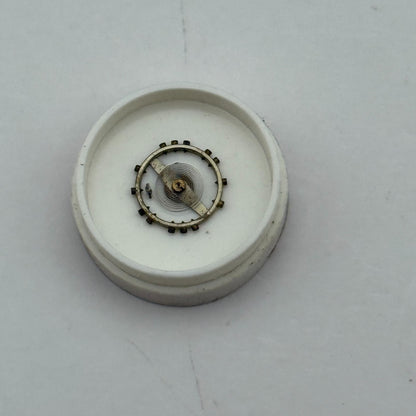 FHF 75 Balance Wheel Complete And Spring 5 1/4''' 203 M Watch Movement Parts NOS
